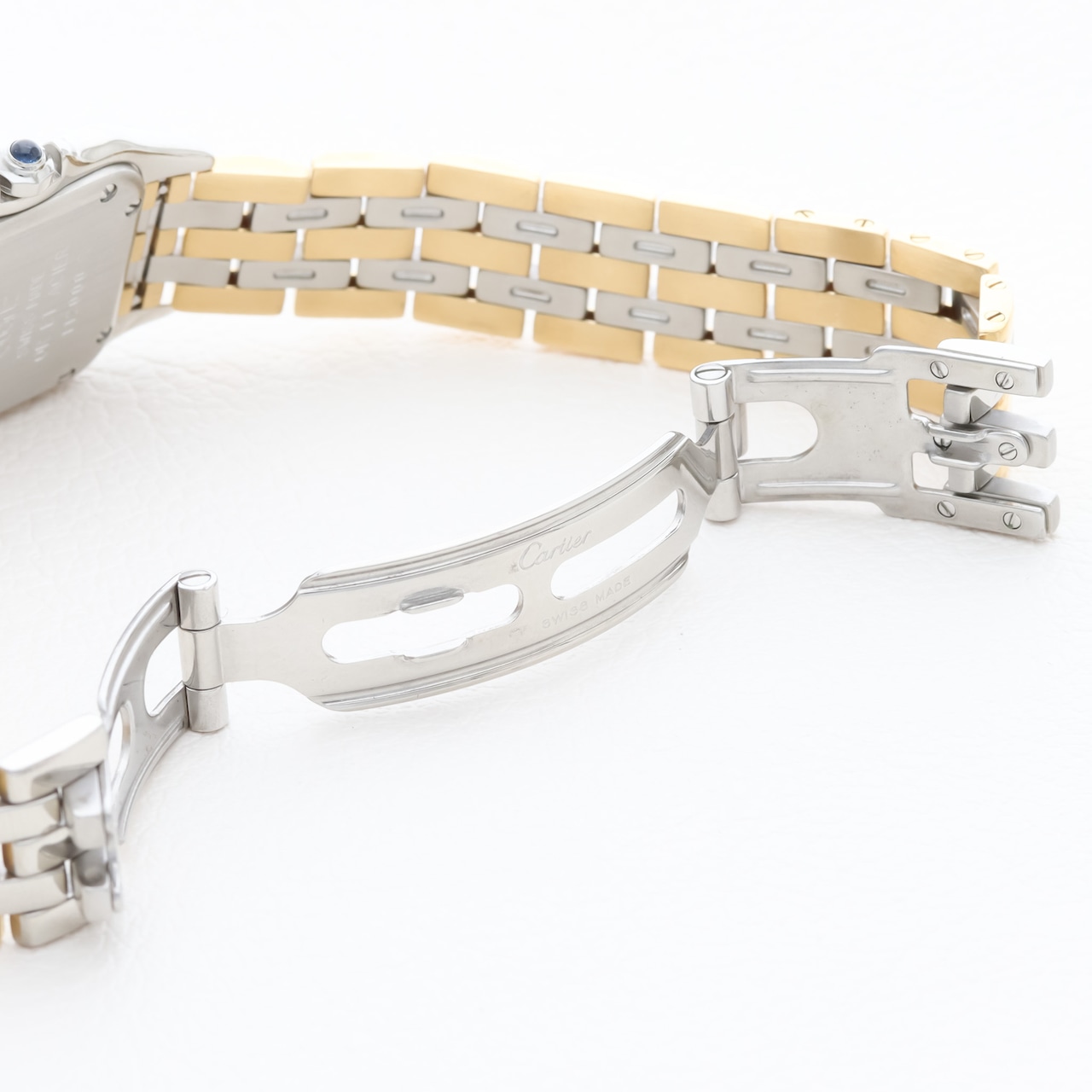 カルティエ パンテール3ロウ 鏡面仕上げ