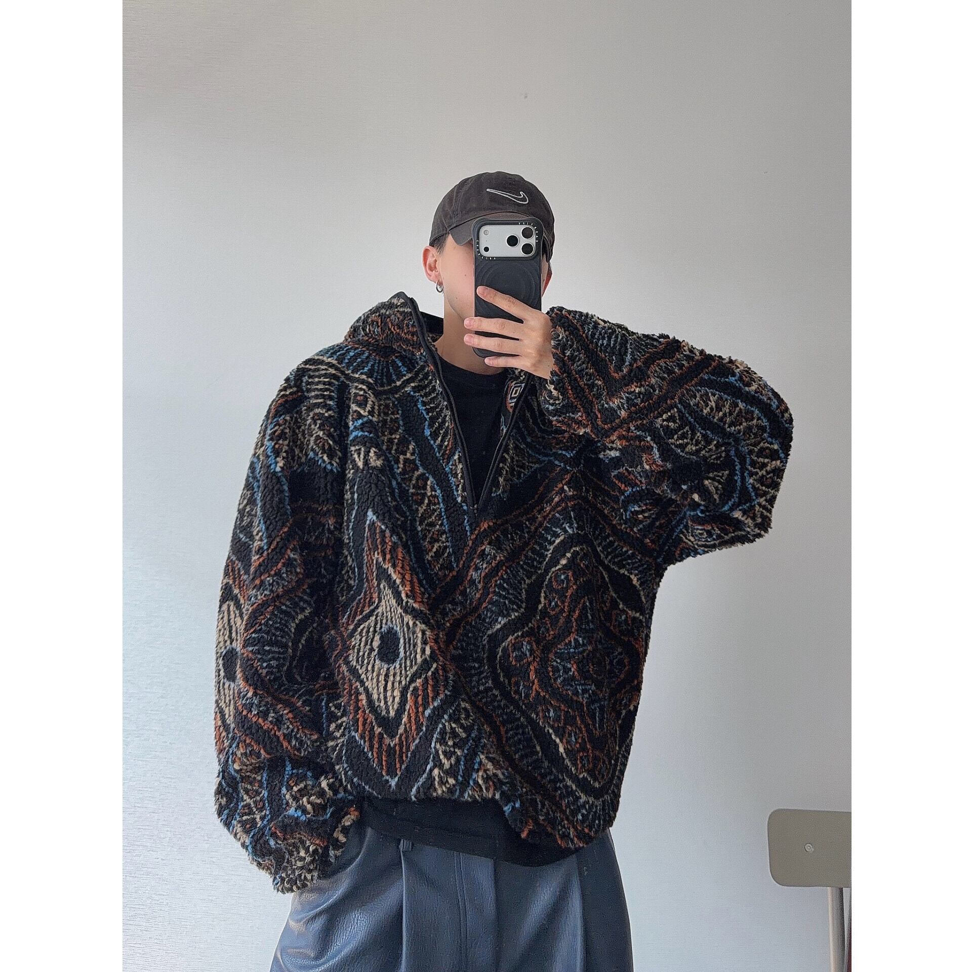 dannyandzeeフリース裏起毛フード付きスウェット