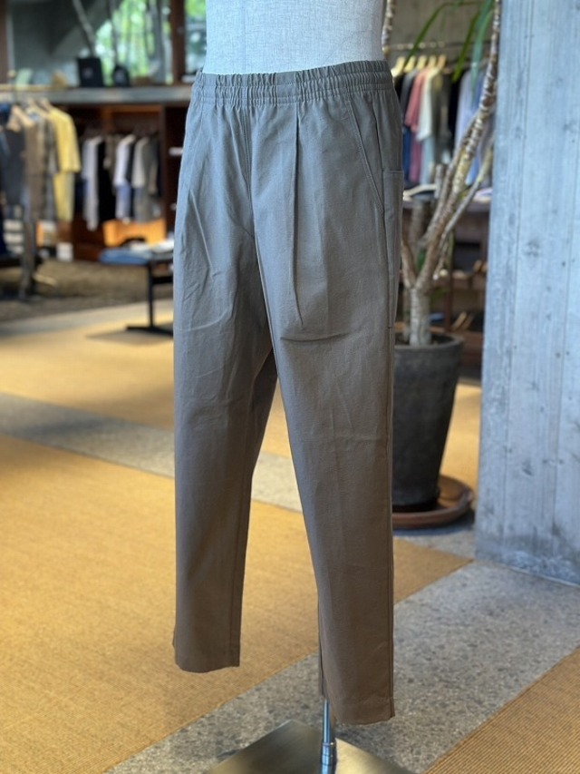 giabsarchivio /　MASACCIO　グレンチェックジャージイージースラックス