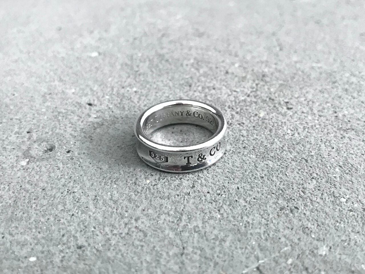 Tiffany & Co. 1837 narrow ring silver 925