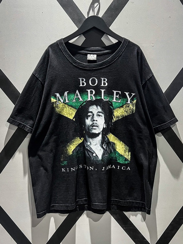 【X VINTAGE】"BOB MARLEY" Print Design Loose T-Shirt