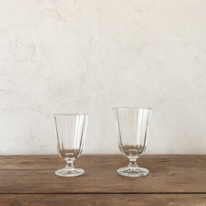 french wine glass 2size / フレンチ ワイングラス ガラス コップ オブジェ 花瓶 韓国 北欧 雑貨