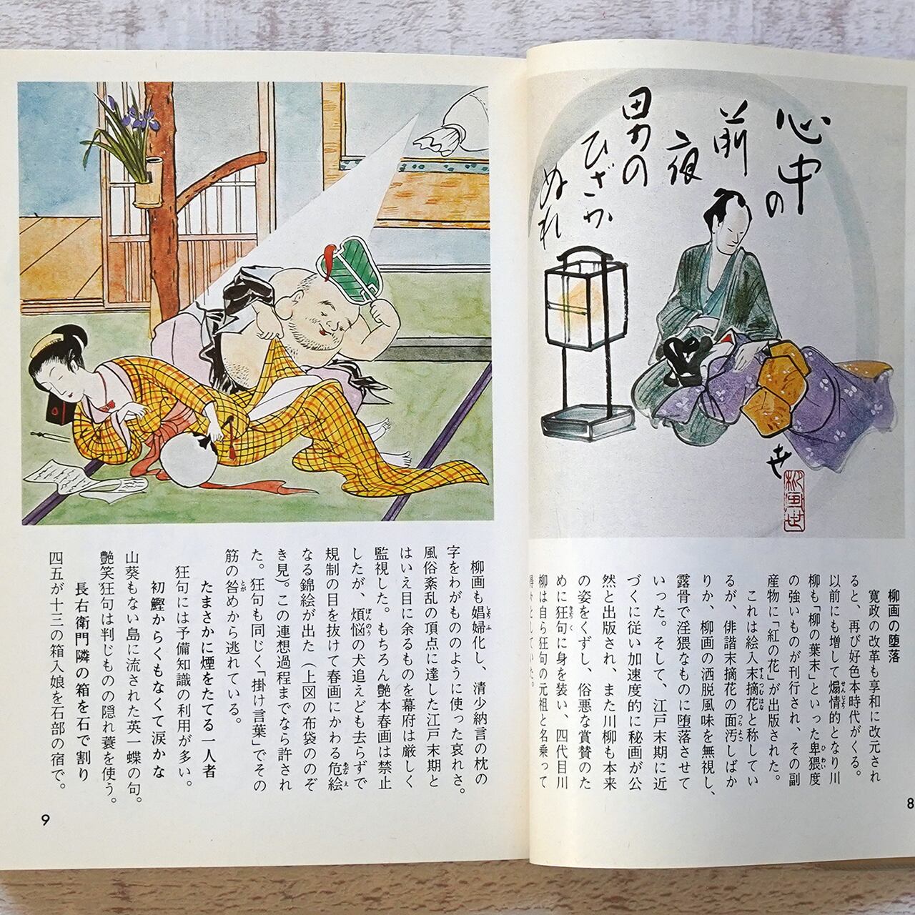 川柳入門 ー柳画と作句法ー (カラーブックス394) 近江砂人・藤原せい