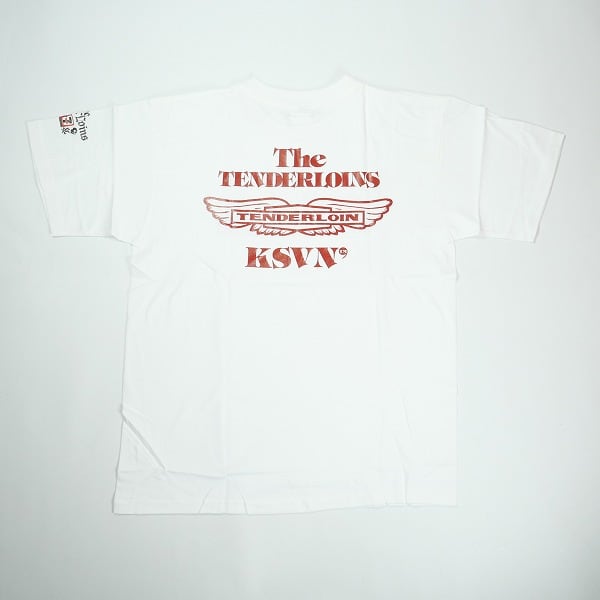 Size【L】 TENDERLOIN テンダーロイン IN THE WIND TEE SHIRTS WHITE T