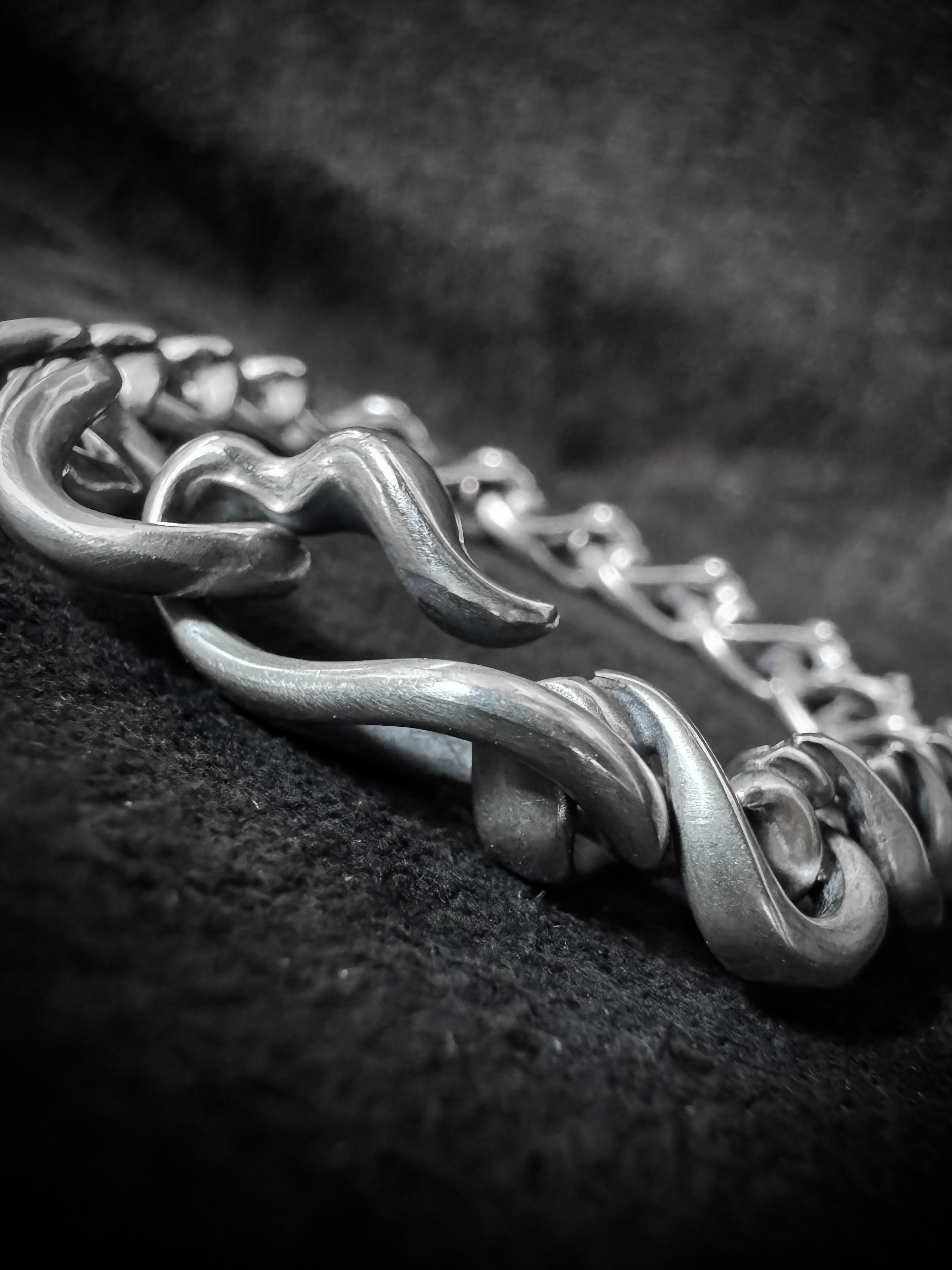 Rat Race】Chain of KAIKA Flare Bracelet S チェーンオブ怪火フレア