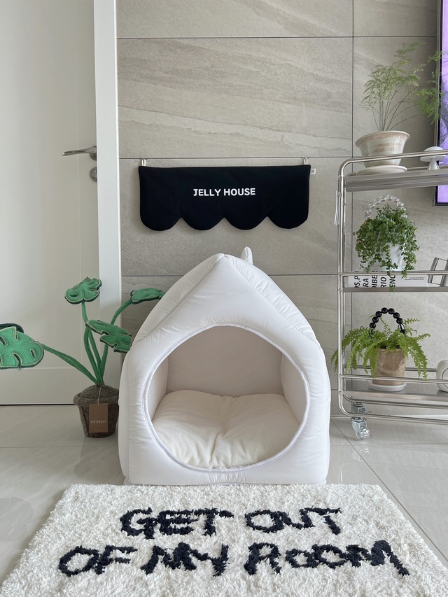 受注制作 Wave loop   Sサイズ  /  ペット カスタムネームタック ドアサイン ガーランド ファブリックオブジェ【韓国ブランドMAYRUA】