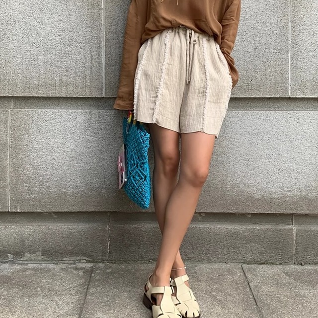 Casual Loose Short Wide leg Pants 125060