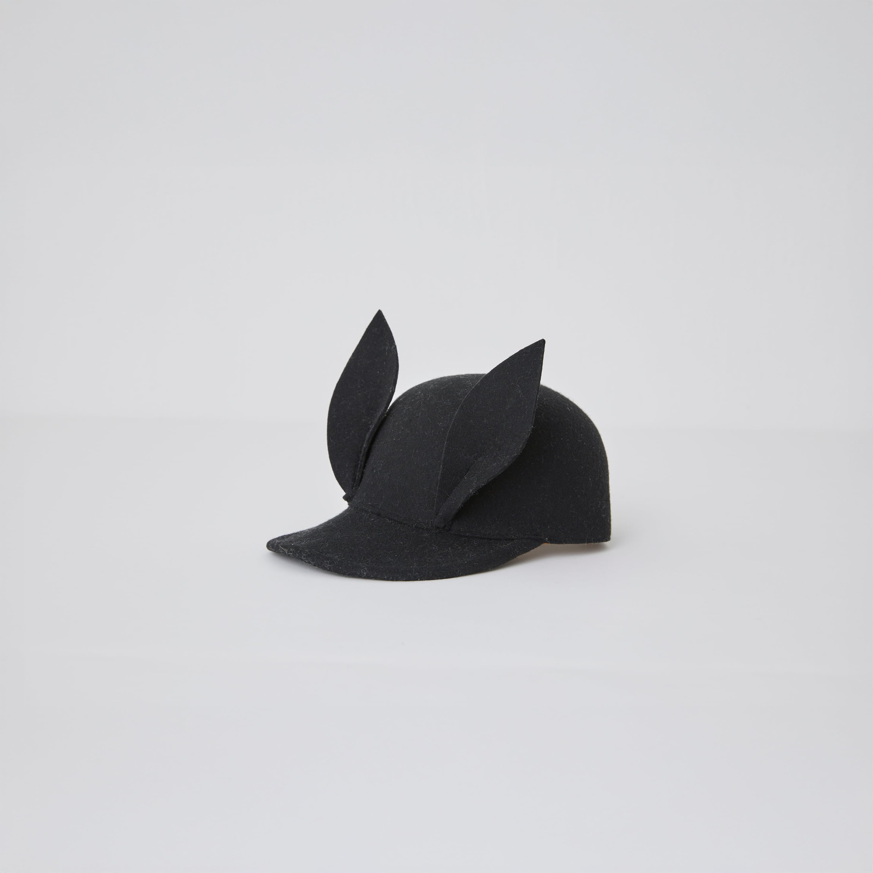 eLfinFolk(エルフィンフォルク)/ Bunny Wool Cap / black / 52,54cm