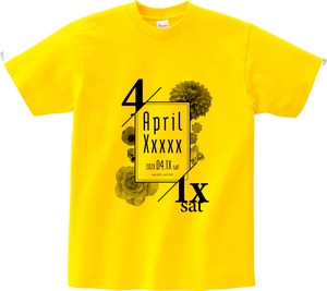 April Xxxxx 【daisy × black】limited color
