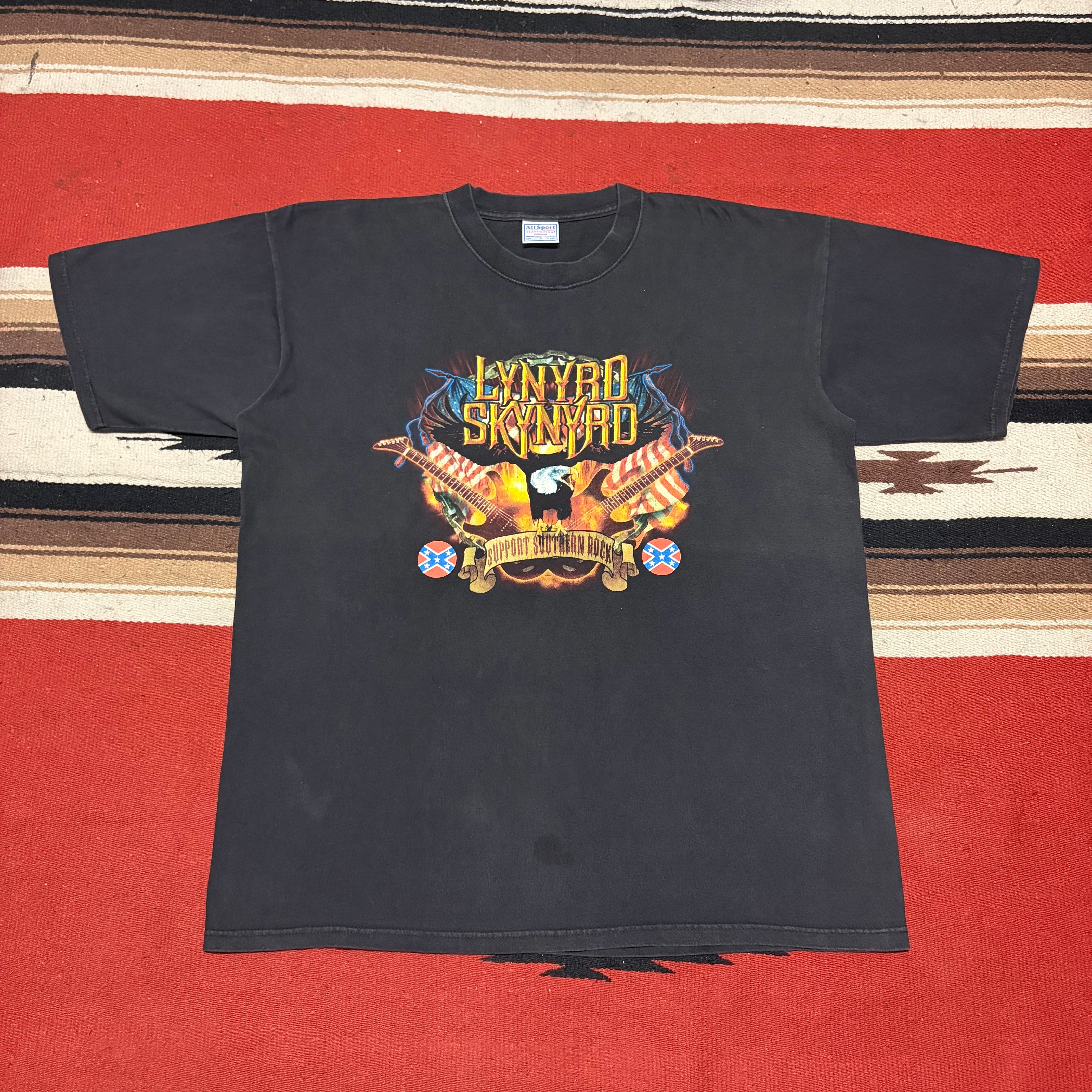 2002 Lynyrd Skynyrd Tour T-shirt size XL | DESERTSNOW