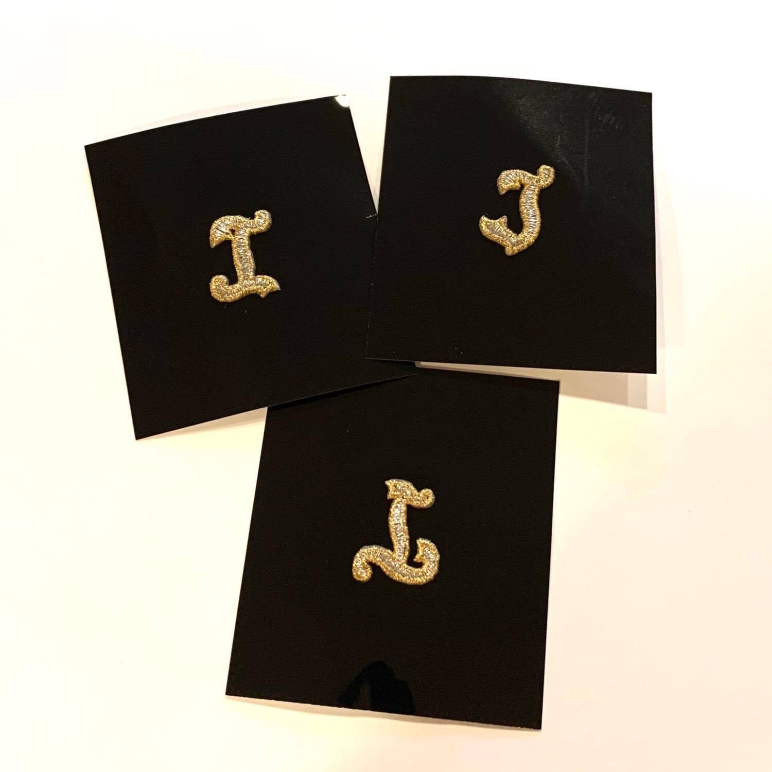 再入荷〉アルファベットワッペン（ゴールド） | Dua-アクセサリー