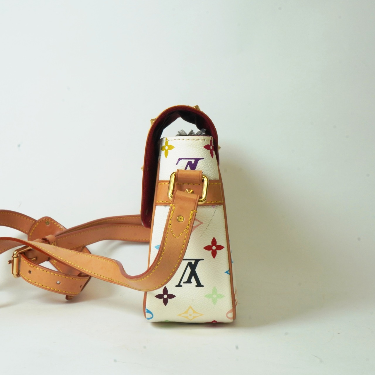 LOUIS VUITTON ルイヴィトン マルチカラー ソローニュ ショルダーバッグ ブロン M92661