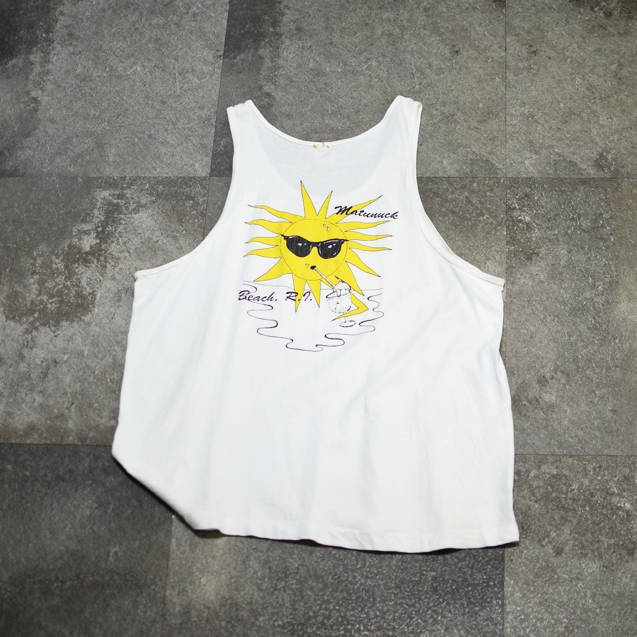 90's Matunuck Beach souvenir tank top