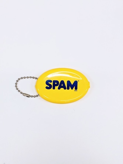 【SPAM(スパム)】コインケース ロゴ（イエロー）