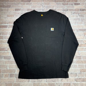 ⓀCARHARTT POCKET T-SHIRT BLACK