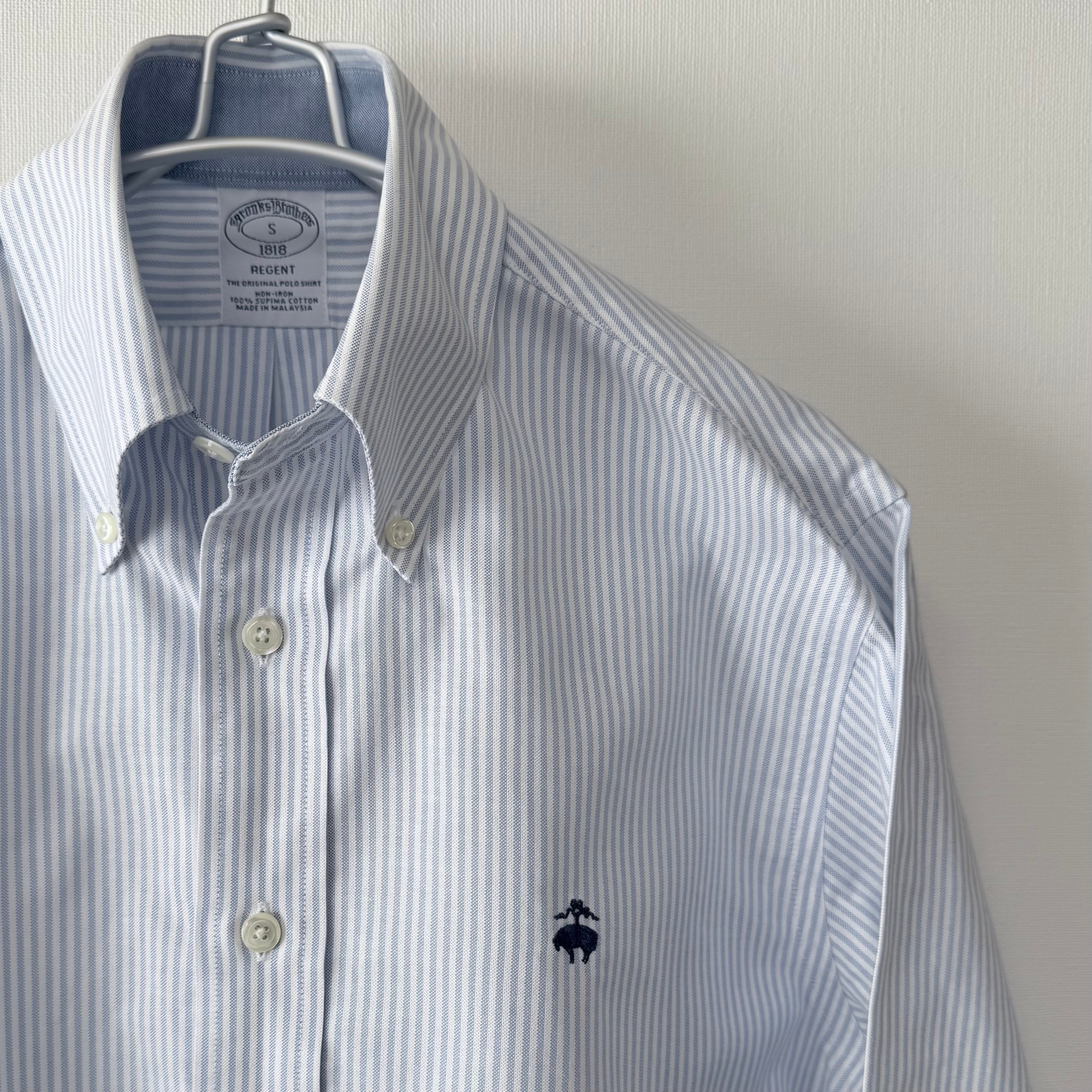 Brooks Brothers キャンディストライプ オックスフォードボタンダウン