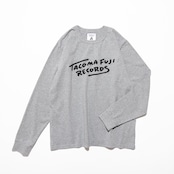 TACOMA FUJI RECORDS T.F.R LOGO designed by Tomoo Gokita LS HEATHER GRAY