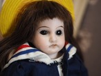 Armand Marseille　セーラーワンピースと帽子（生地劣化あり） 画像13