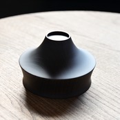 我戸幹男商店　TSUMUGI 汁椀 富士  / Gatomikio  TSUMUGI  SOUP  BOWL FUJI M 黒