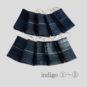 ティッシュケース (INDIGO)