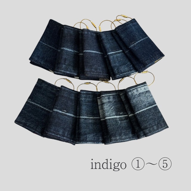 ティッシュケース (INDIGO)