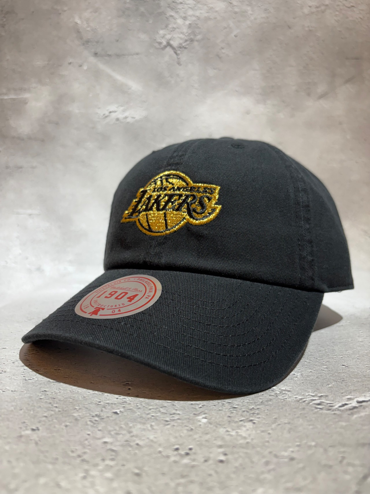 Mitchell&Ness/ミッチェルアンドネス NBA ロサンゼルス・レイカーズ キャップ ブラック