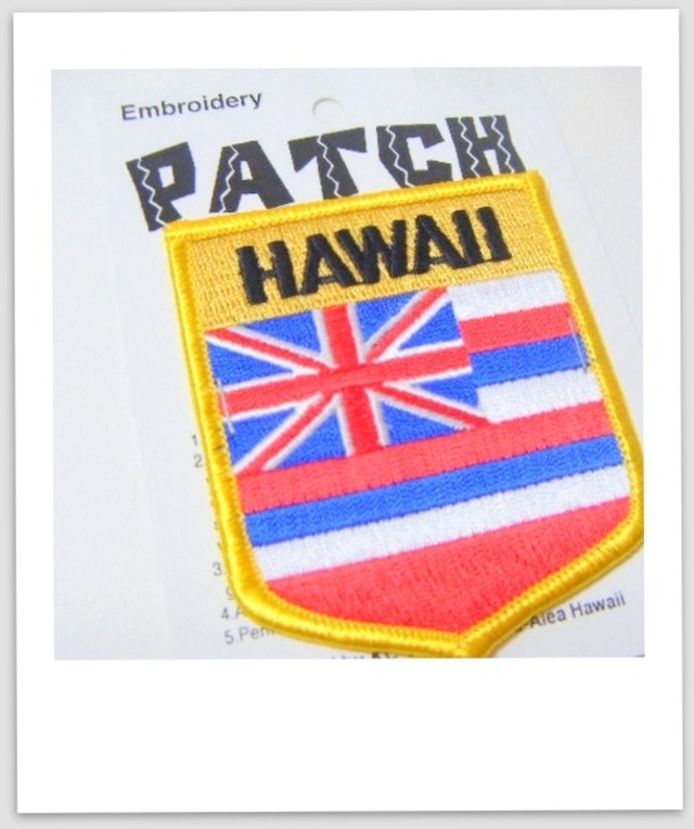 ハワイ　ワッペン（FLAG）