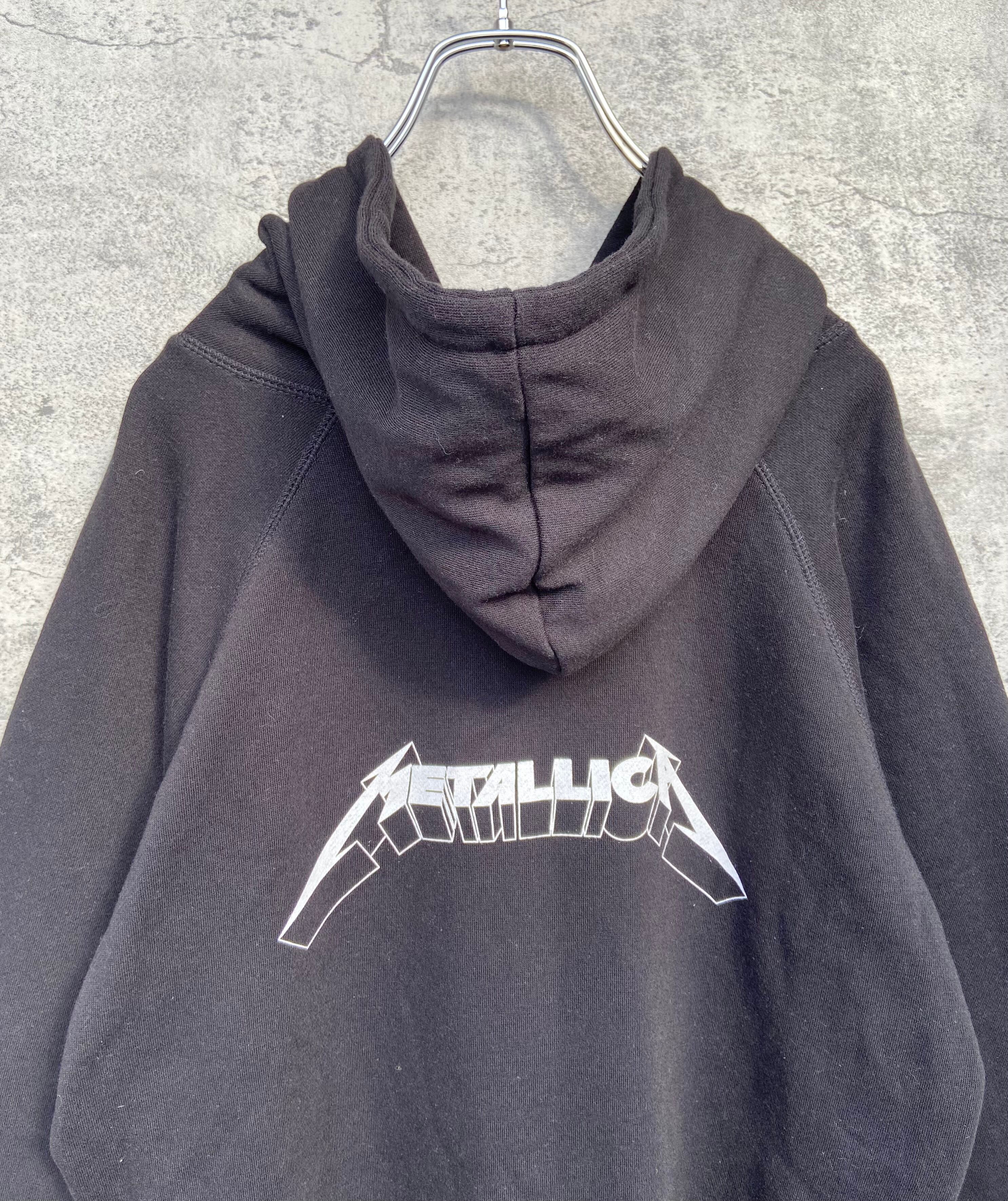 00s LLICA メタリカ バンド 黒 パーカー ビッグサイズ XL 楽天市場】メタリカ パーカー METALLICA バンド パーカー