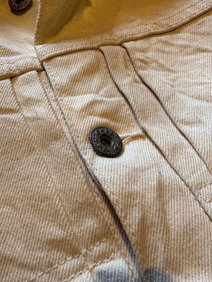 HOUSTON / Type1 Denim jacket " T-BACK " / ファースト / OFF WHITE / 51373