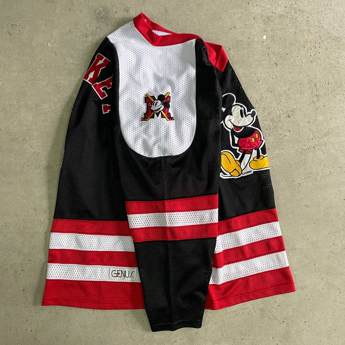 90年代 Disney ディズニー MICKY MOUSE ワッペン メッシュ 90年代 Disney ディズニー MICKY MOUSE ワッペン メッシュ