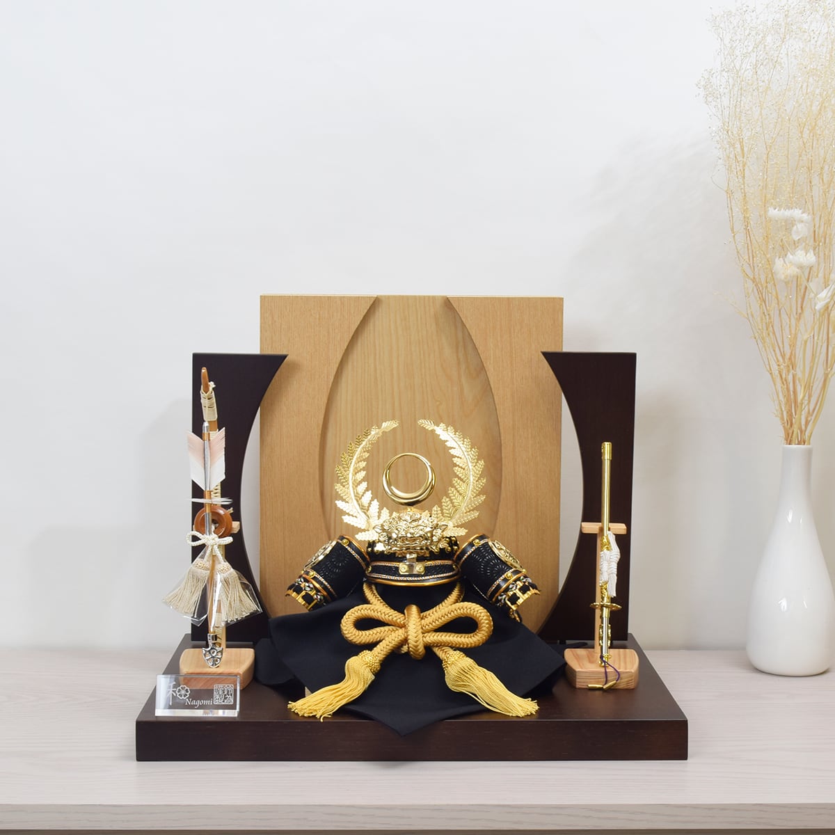 兜飾り【喜芳】徳川家康公兜|おしゃれ|モダン|スタイリッシュ|今どき|かっこいい|五月人形