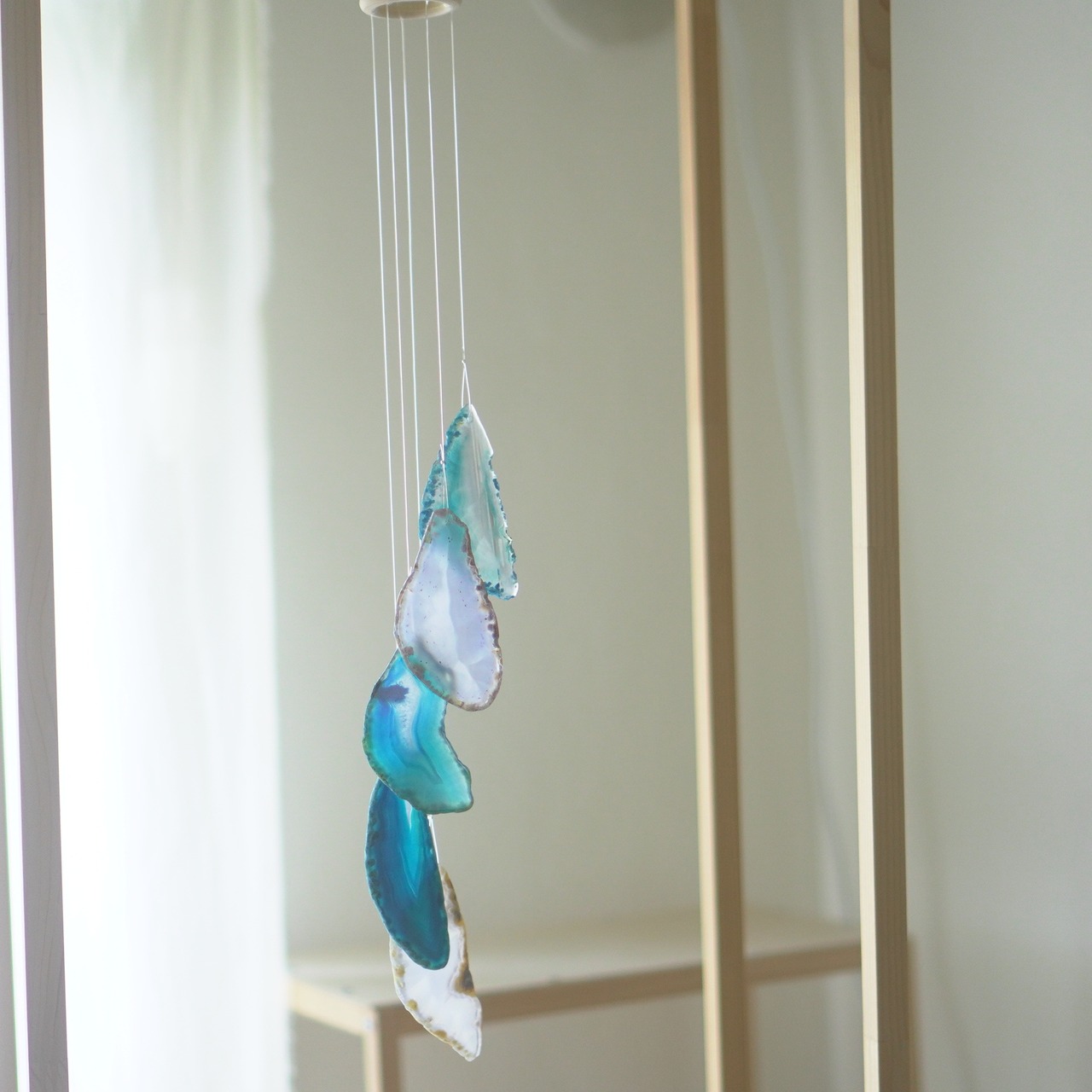 Shooting Star 06 - アゲートヒーリングチャイム / Agate Sun Catcher Wind Chime 677