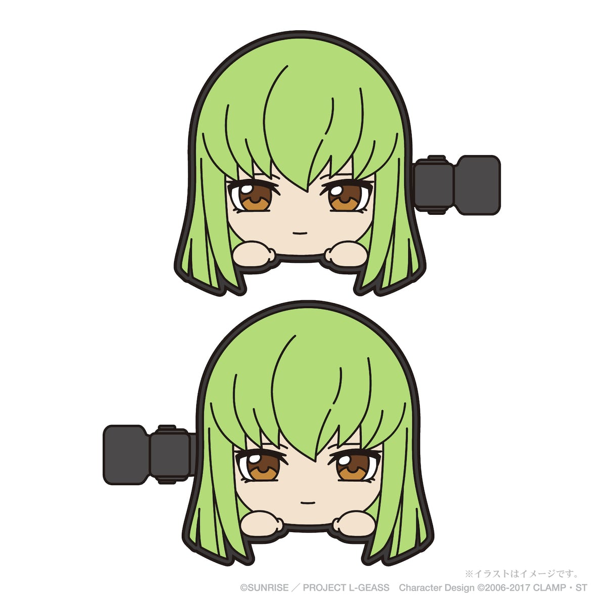 コードギアス 反逆のルルーシュ 前髪クリップ(C.C.)