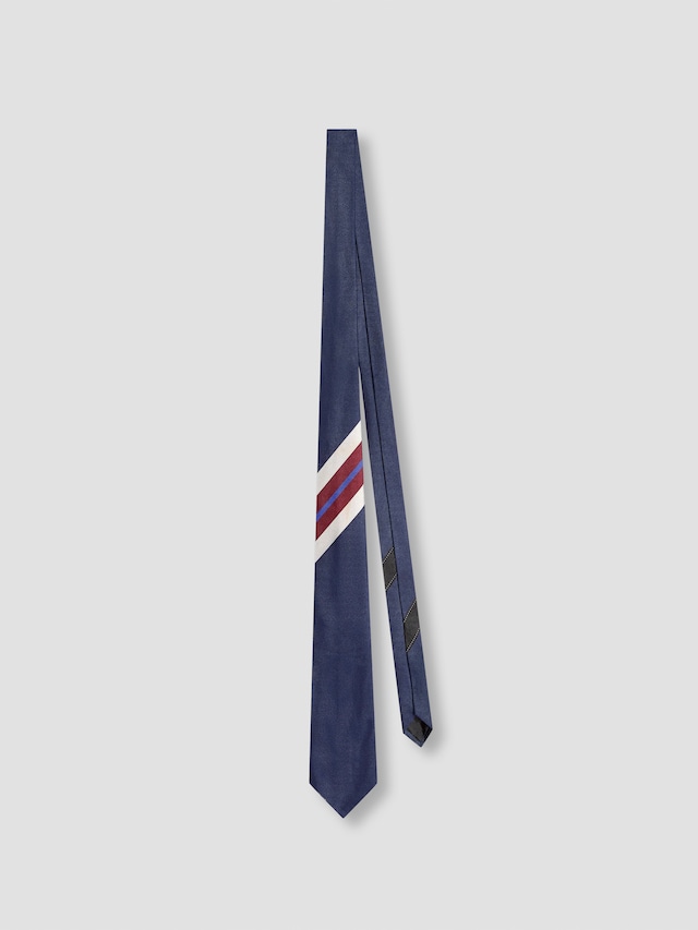 DRIES VAN NOTEN TIE NAVY 261-021601-3905