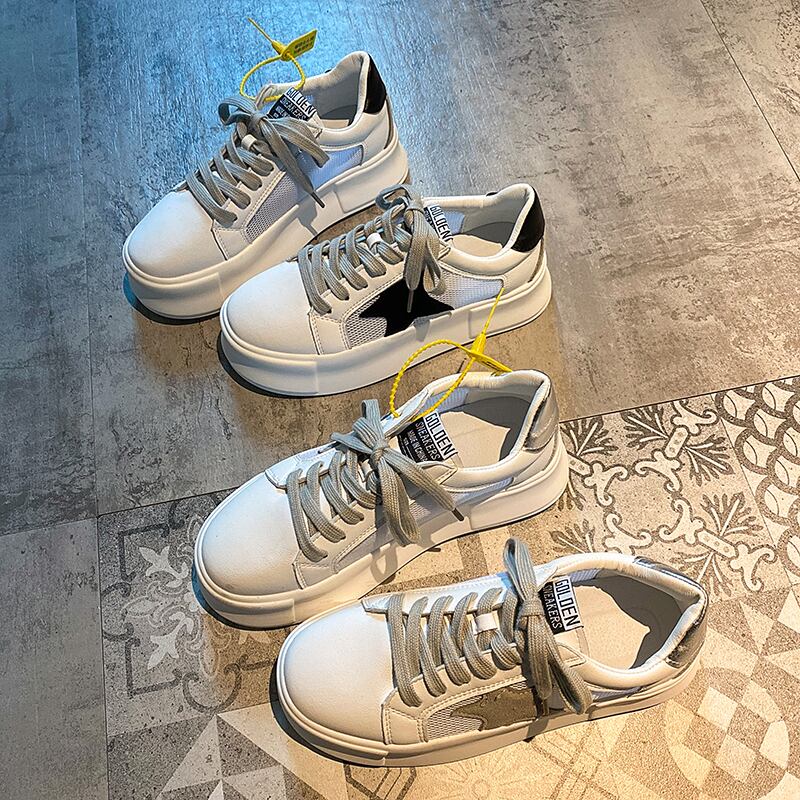 ホワイトサマーレースカジュアル 靴 シューズ 夏物 フェイクシューズ57151786066