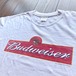 00s Budweiser music festival 2side INK print  T-Shirt