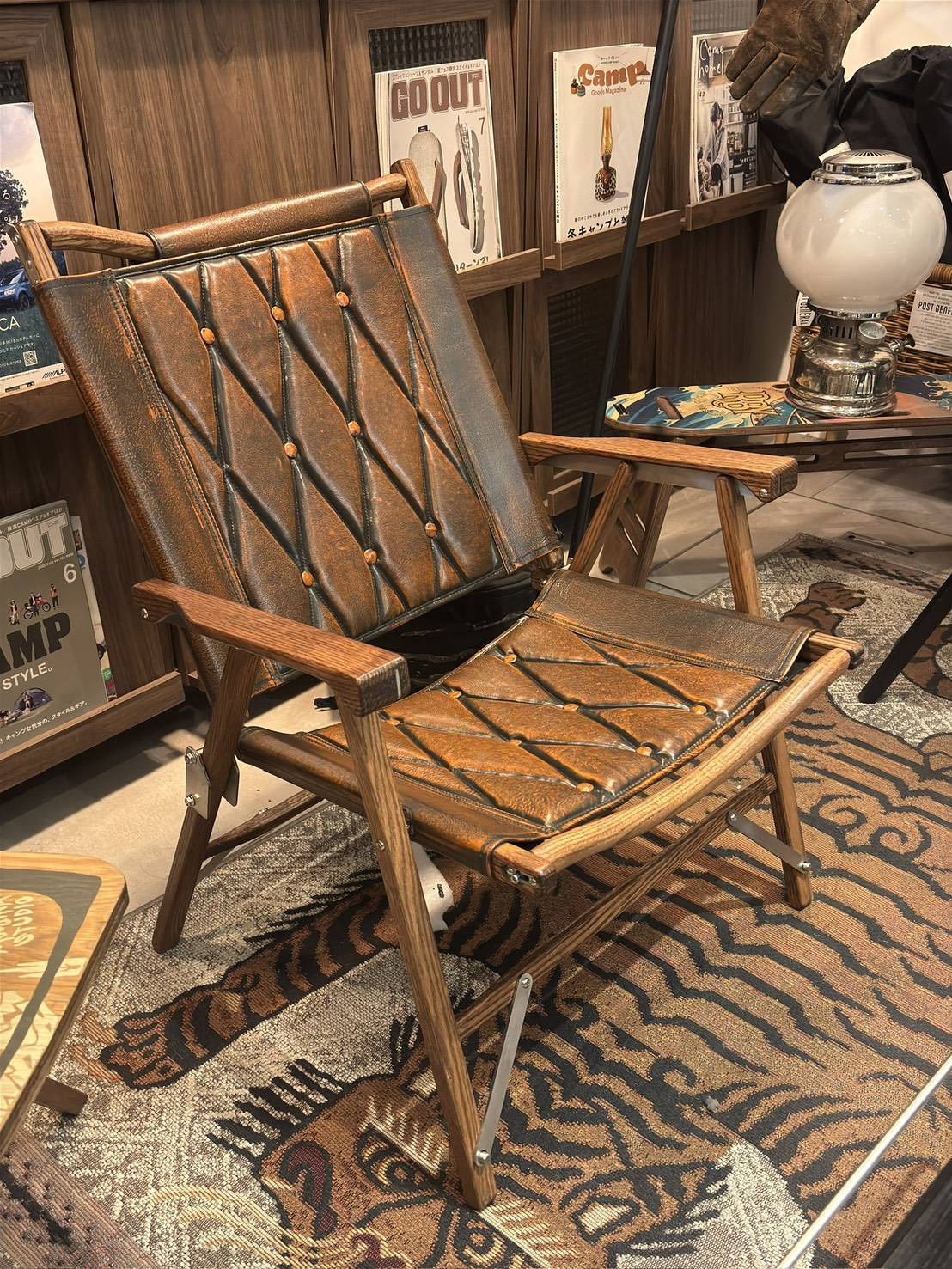 kimicamp☆最高NICE typeVレザージャケット☆チェア付 | olebe