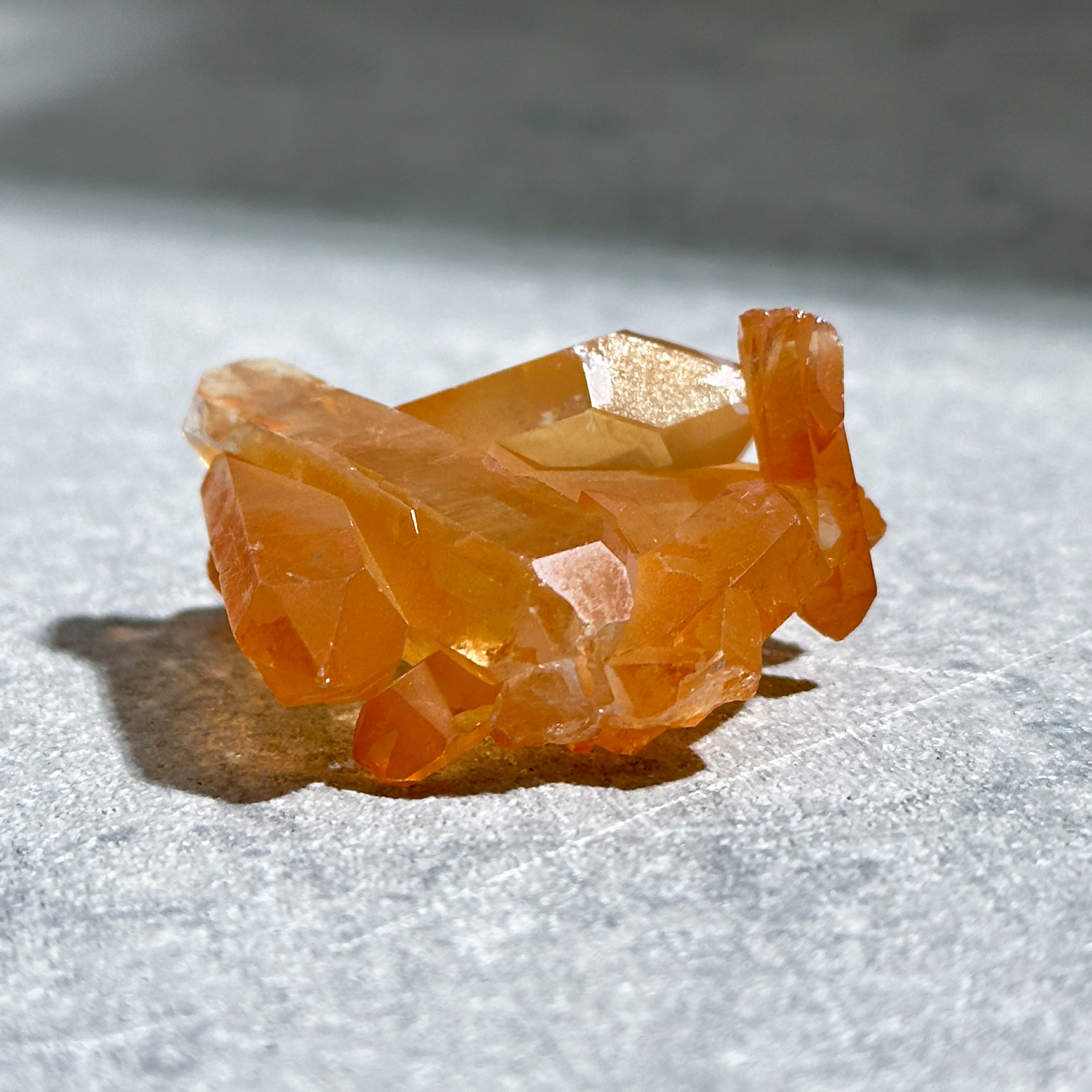 ミナスジェライス産タンジェリンクォーツ クラスター21◇ Tangerine