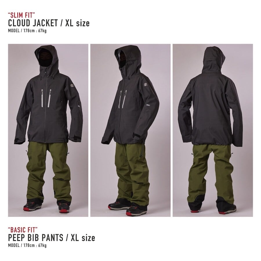 unfudge snow wear 『 CLOUD JACKET 』 24-25 スノーボード ウェア 