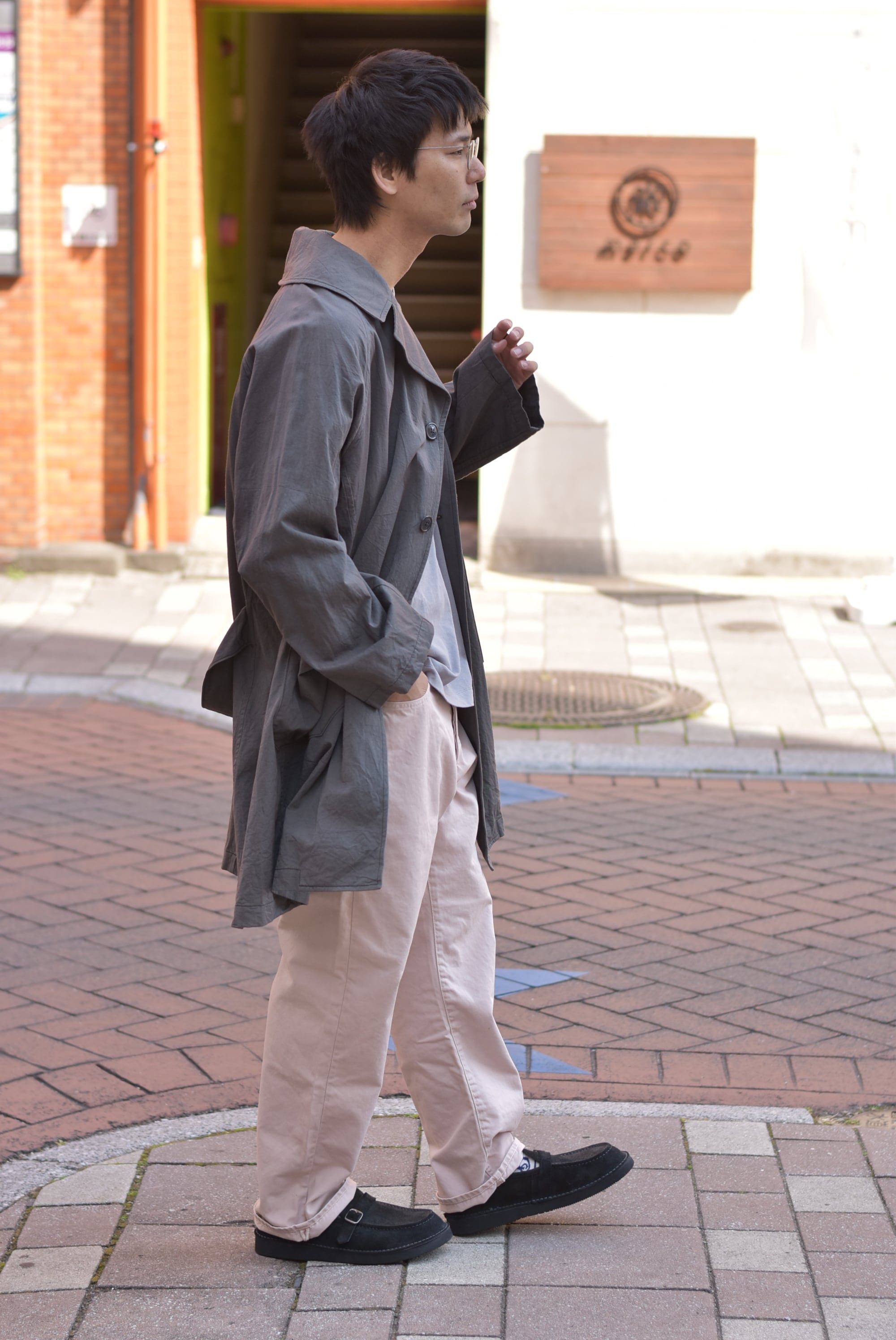 ORDINARY FITS】P COLLAR COAT col.CCL | theater(シアター)