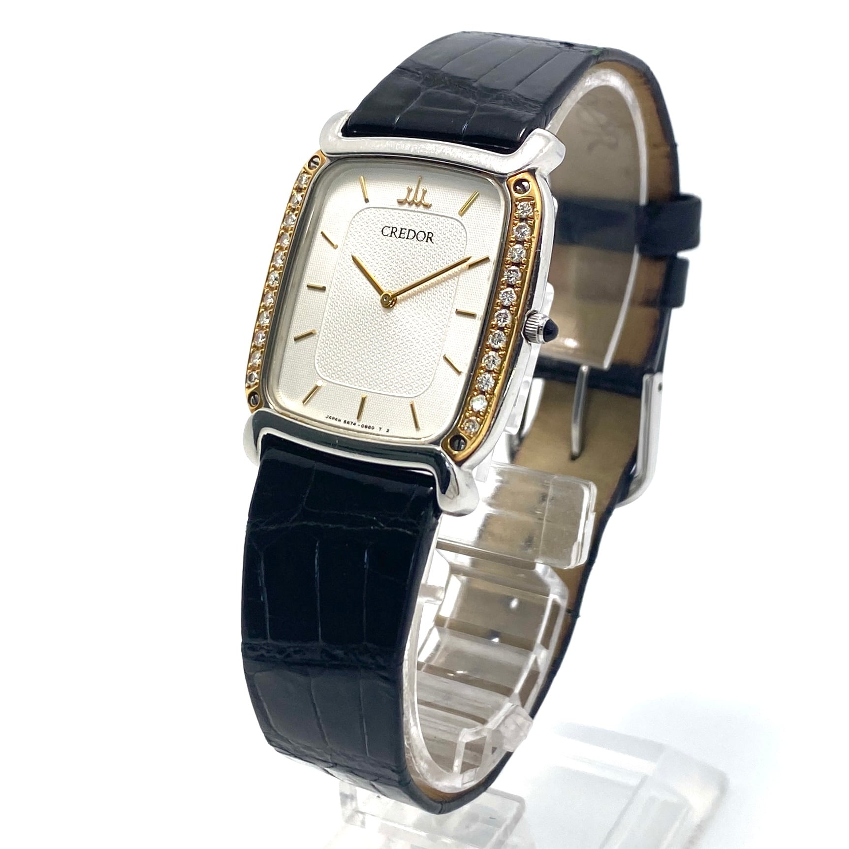 腕時計 メンズ セイコー SEIKO クレドール 5A74-5340 クォーツ