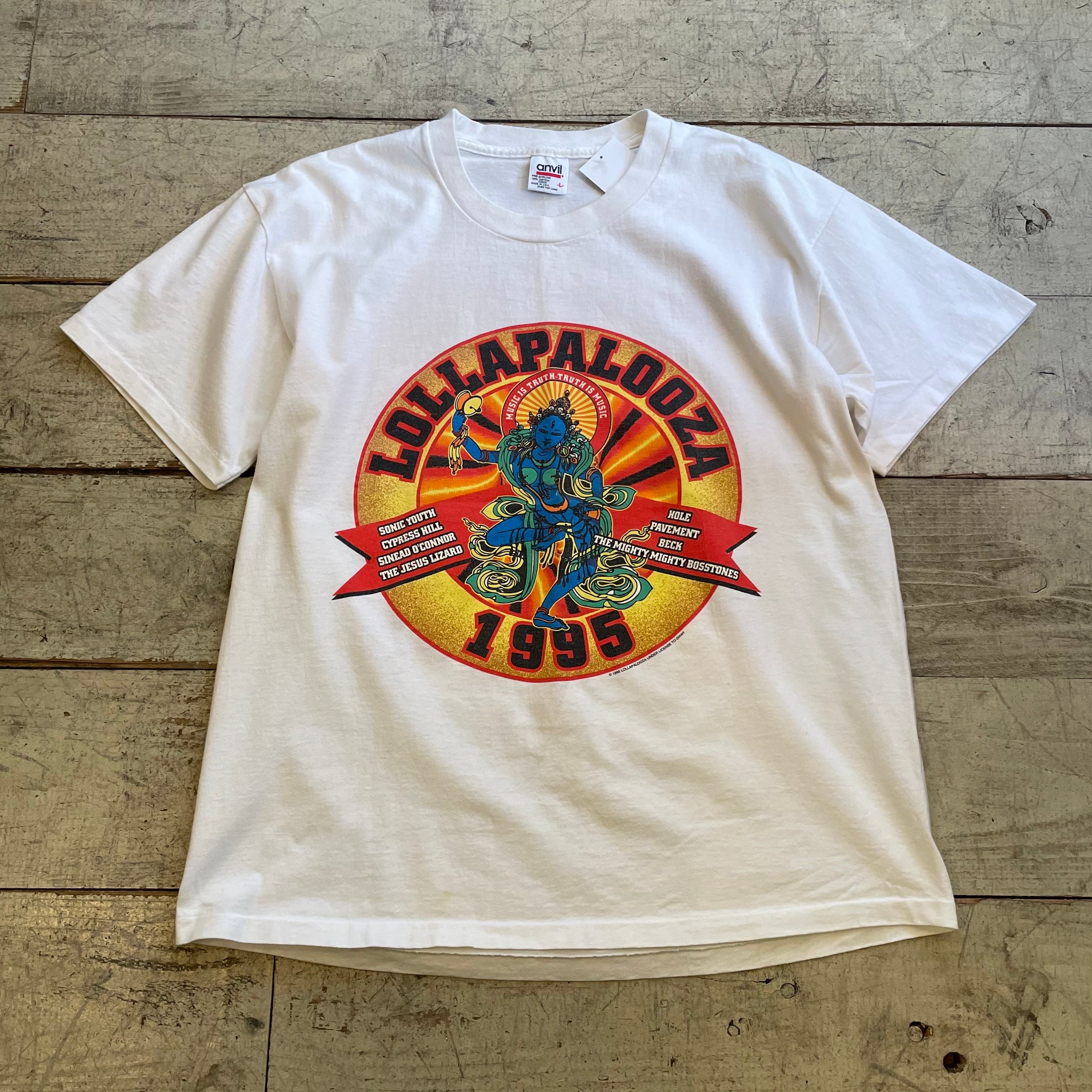 ビンテージ 90s LOLLAPALOOZA 95 Tシャツ-