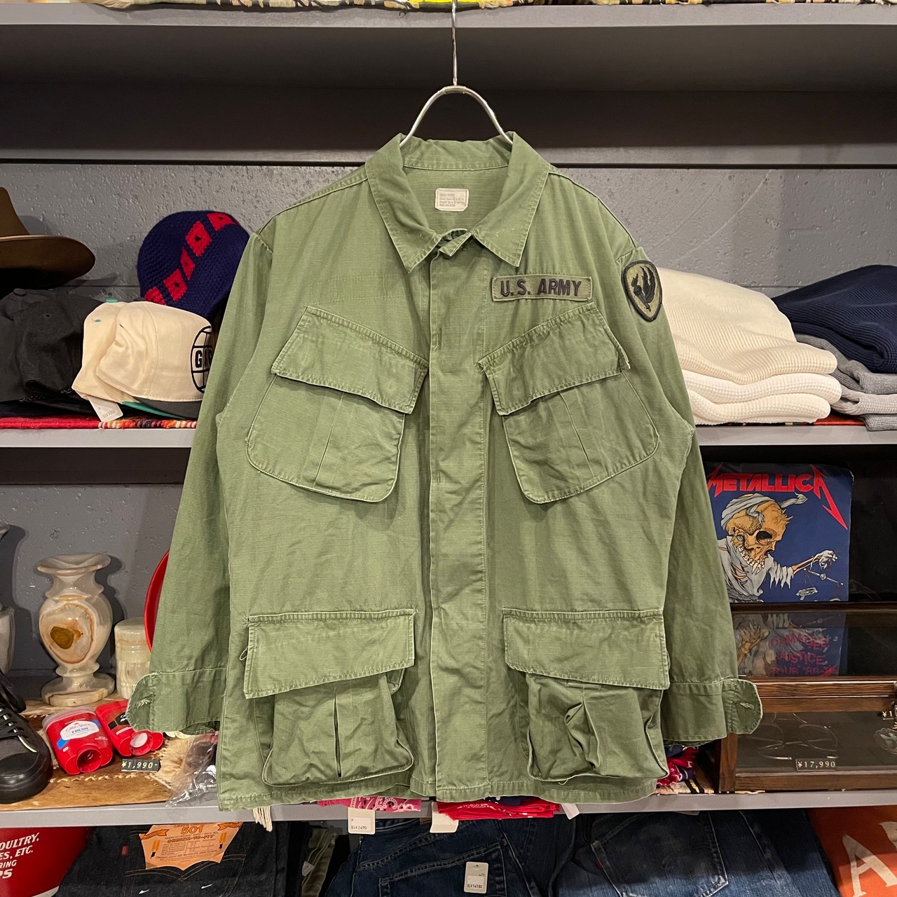 60s U.S.Army Jungle Fatigue Jacket 4th Type | VOSTOK