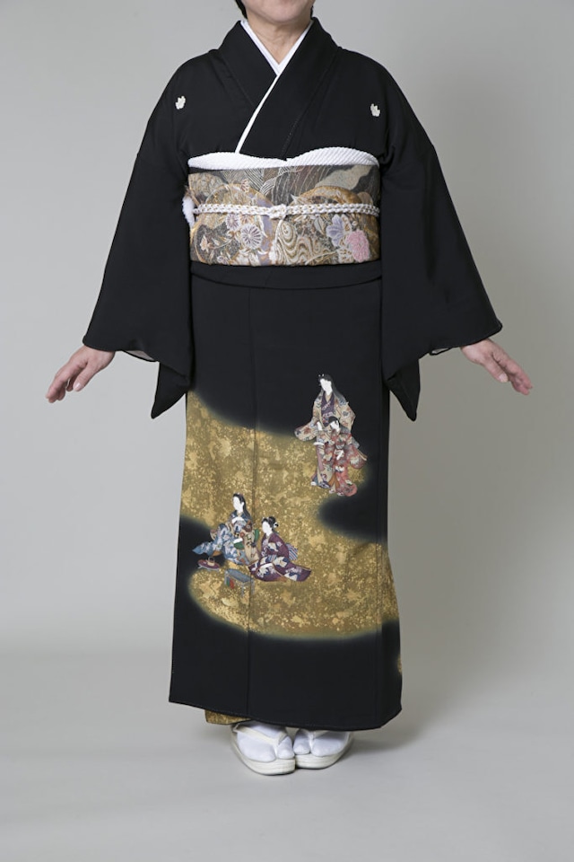 【レンタル】黒留袖 TCM-11（Mサイズ）