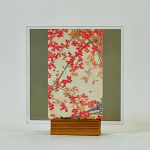 伊藤若冲　紅葉小禽図 / Small Bird and Autumn Leaves