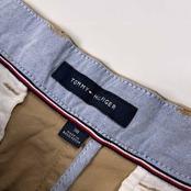 TOMMY HILFIGER トミー ヒルフィガー チノ ショーツ ハーフパンツ ショートパンツ サイズ W38 /ベージュ/メンズ