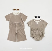 OOTTBEBE 26/SM バビーフリース上下セット