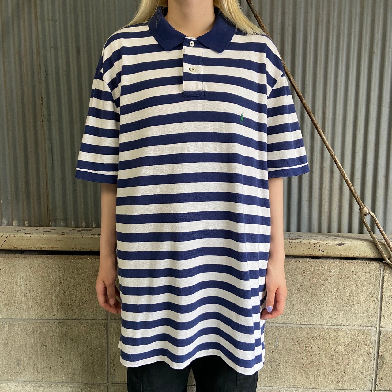 ビッグサイズ Polo by Ralph Lauren オールドラルフローレン 鹿の子 