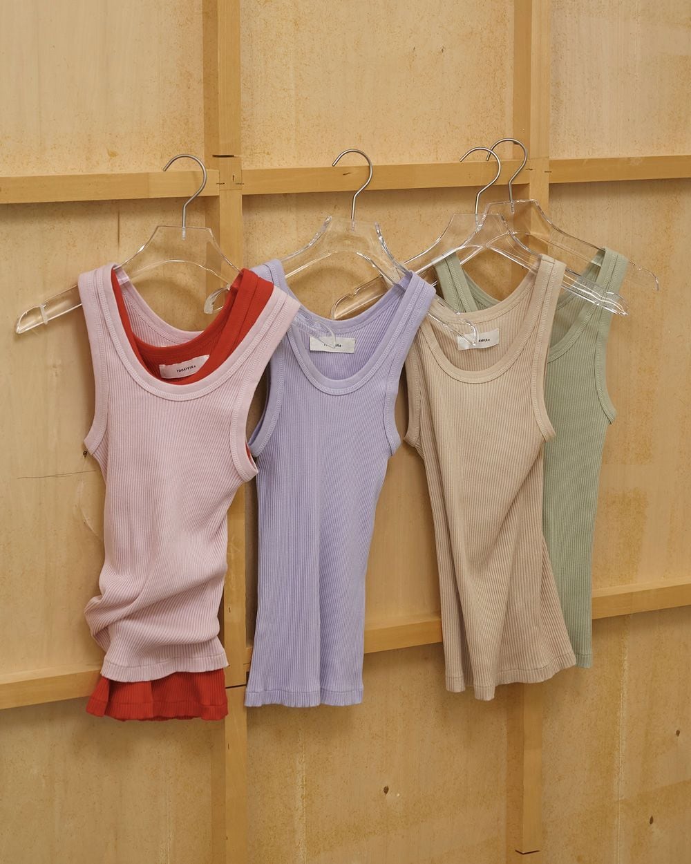 TODAYFUL【新品タグ付】Seamless Rib Tanktop SEAMLESS RIB TANKTOP|シームレスリブタンクトップシームレスリブ
