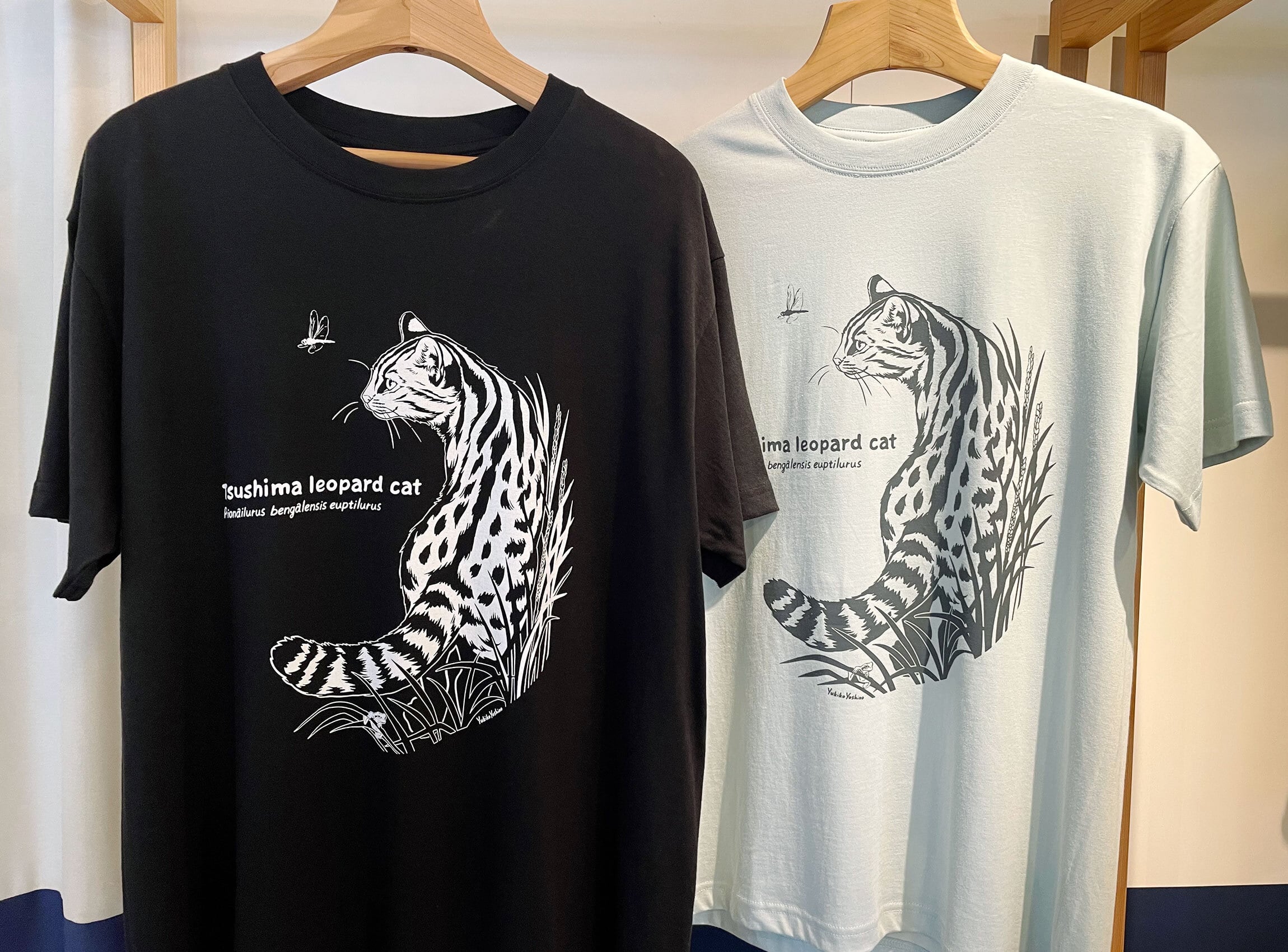 オーガニックコットンTシャツ【田ねこ】